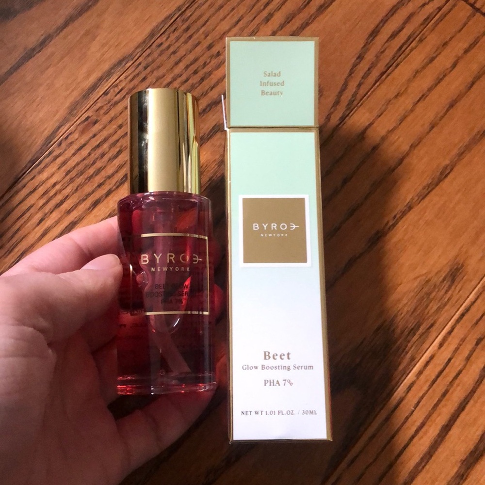 Byroe Beet Glow Boosting Serum PHA 7% 1oz
